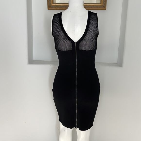 Diana Von Furstenberg “Moscow” Mesh Insert Dress Size L - Picture 14 of 14